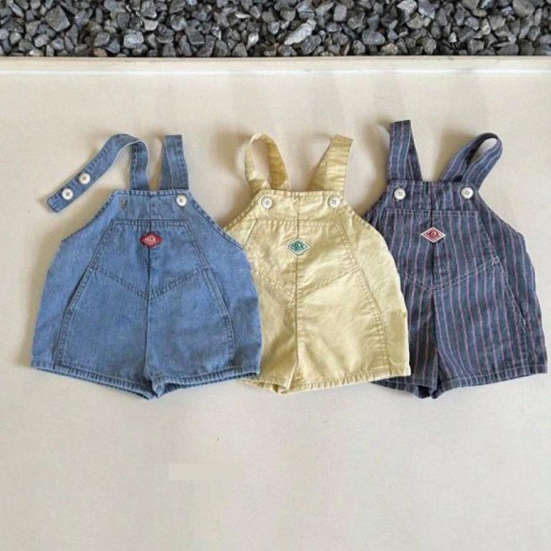Baby Overall Denim - 2023 sommer Neue Kinder Denim Overalls