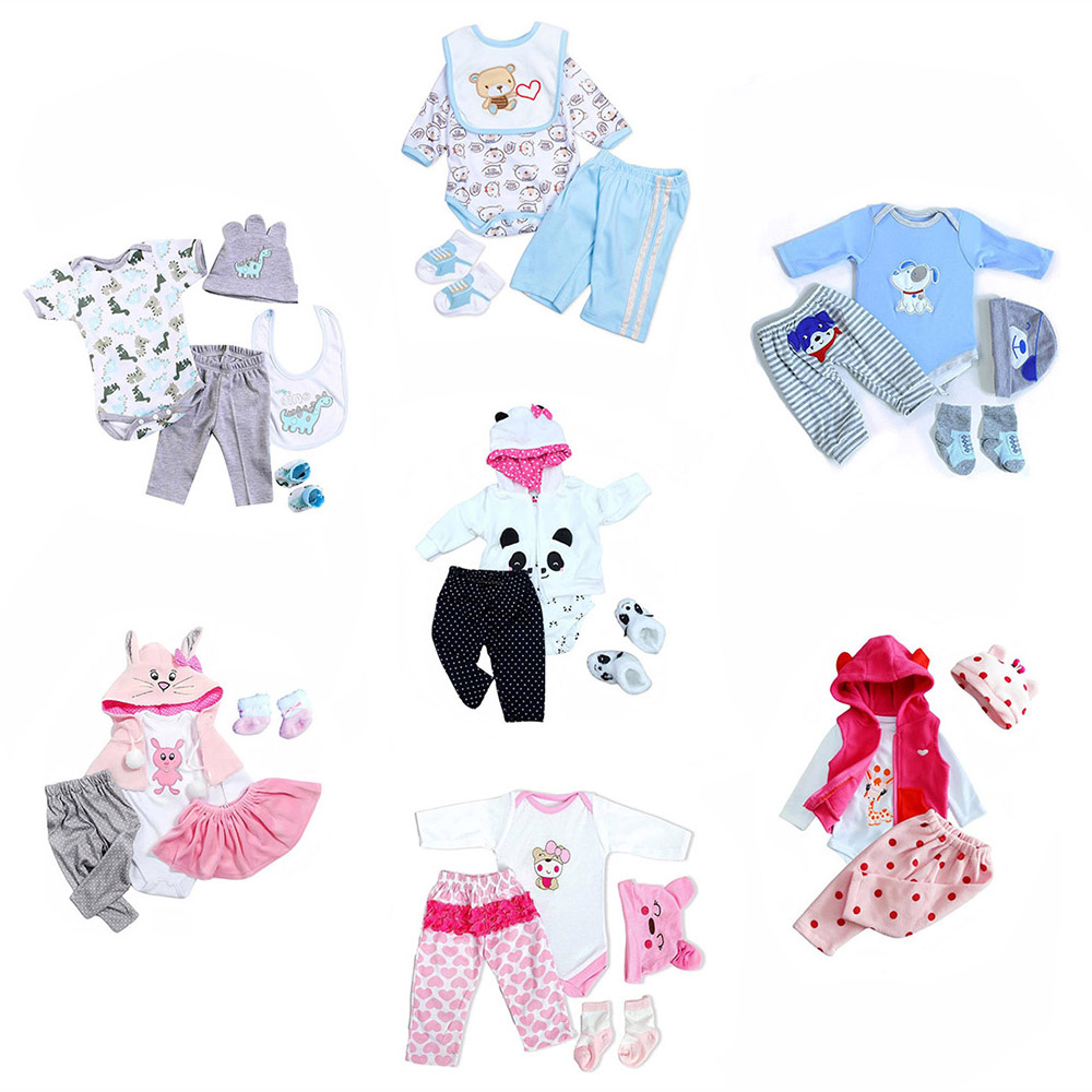 Baby Clothing Gifts - Reborn Puppenkleidung Baby Mädchen Jungen Kleidung
