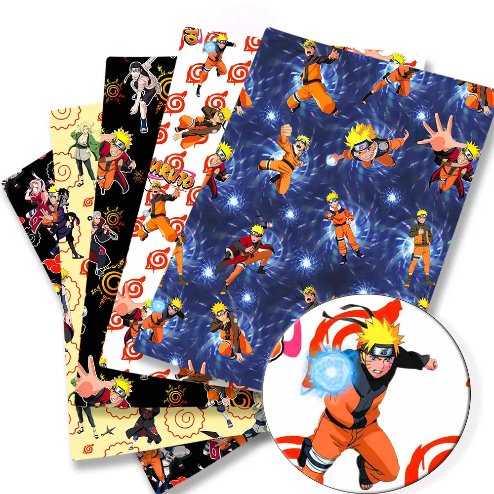 Baby Clothing Quilt - Naruto Anime Peripheriegeräte Stoff 140*50cm DIY
