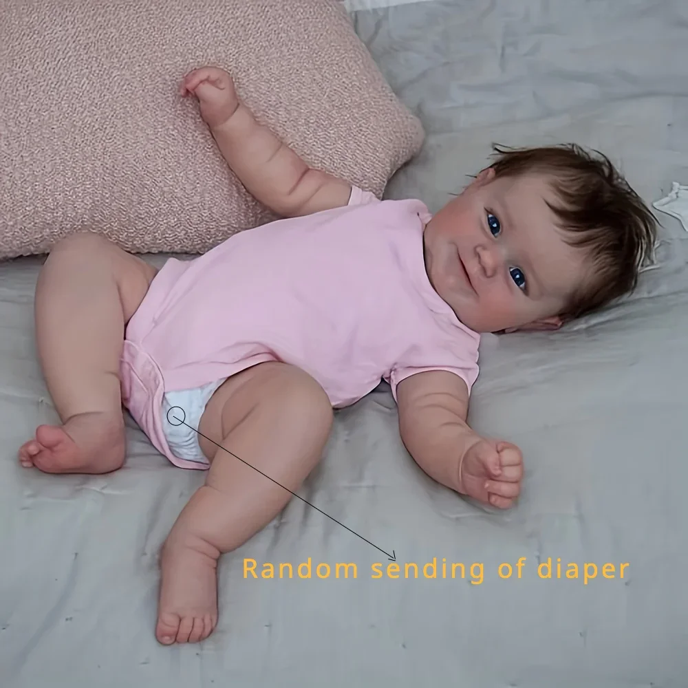 Baby Clothing Gifts - Bzdoll lebensechte 50cm weiche Silikon wieder