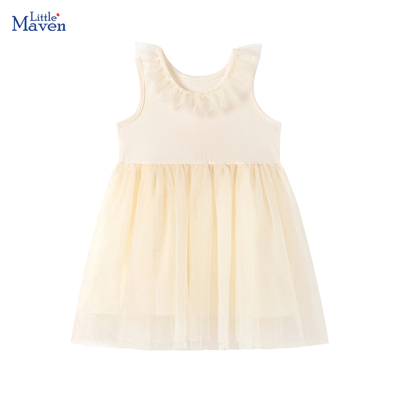 Baby Clothing Knitting Patterns - Little Maven Kleid für Babymädchen Kinderkleidung