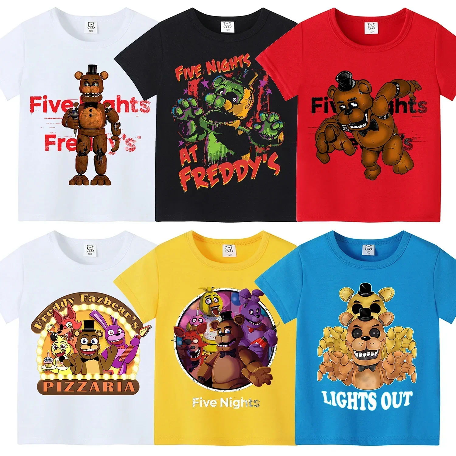 Baby Clothing Gifts - Five Nights Freddys Theme Kurzes Hemd
