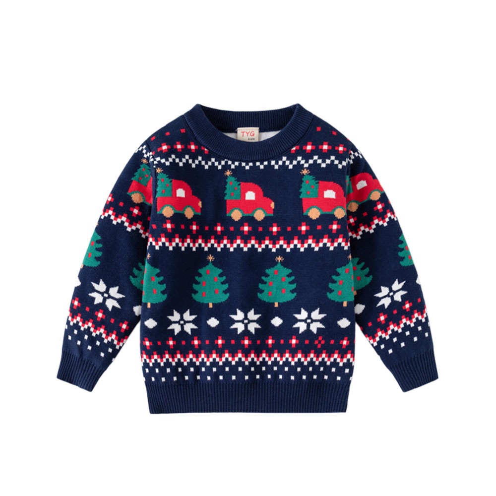 Baby Clothing Patterns Free - Neujahrs- und Weihnachtspullover für Kinder mit