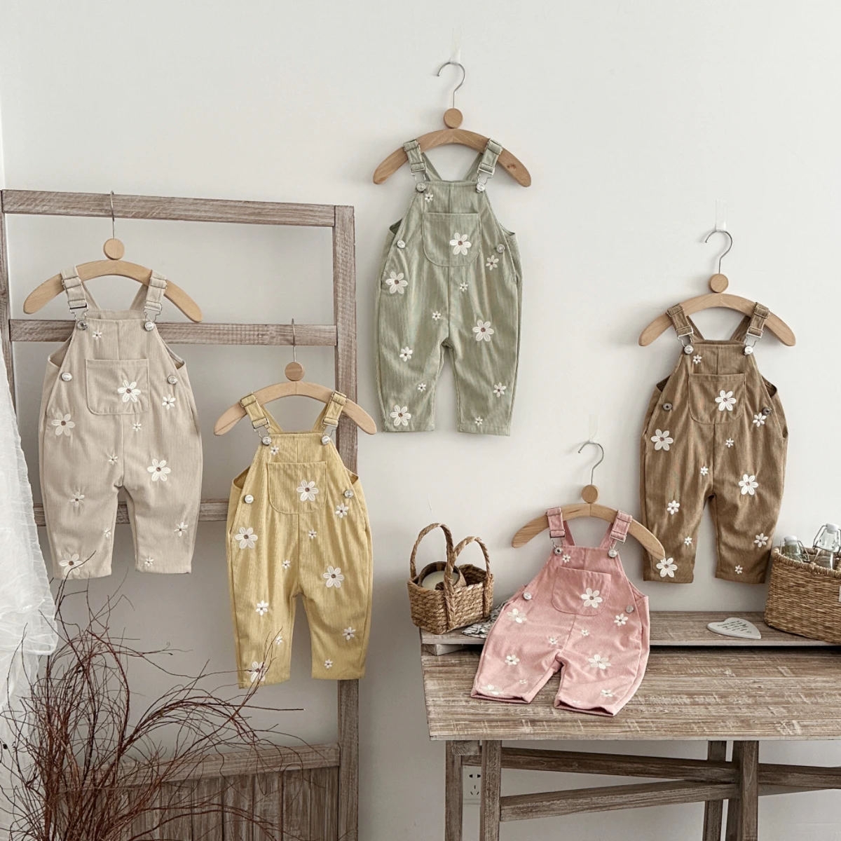 Baby Overall Denim - Koreanischer Stil Baby Jungen Mädchen Overalls