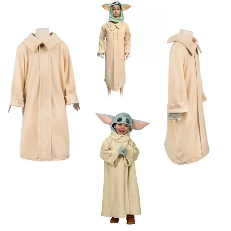 ABC1232025 Neues Alien Cosplay – Baby Yoda Clothing Bewertung und Preis