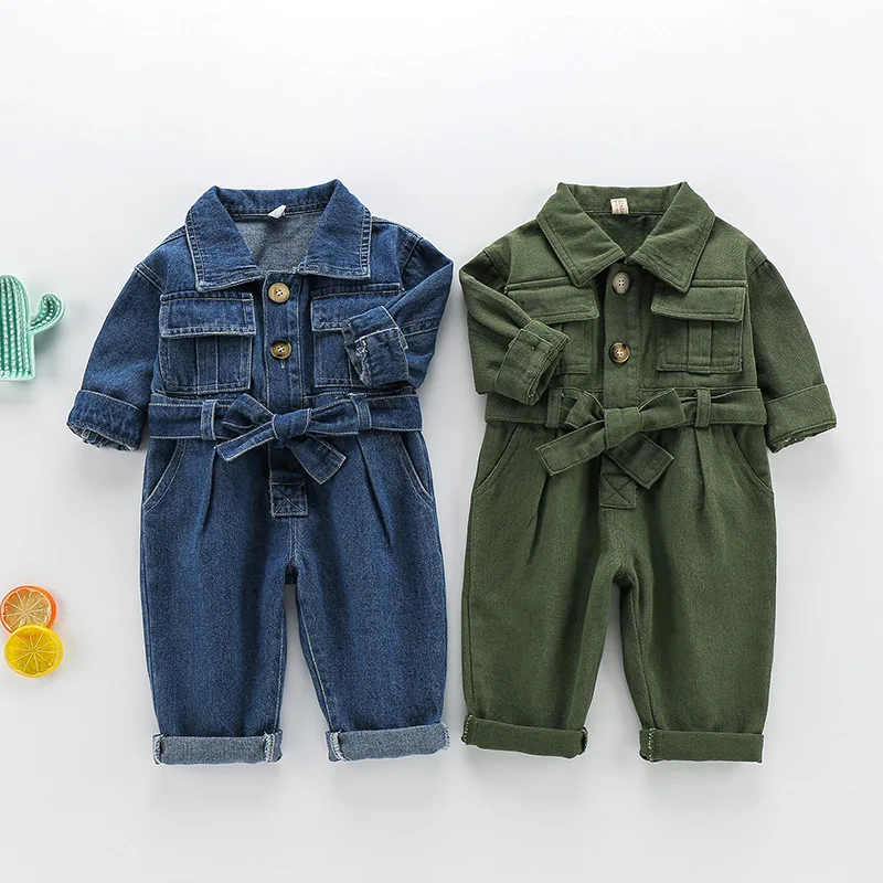 2026 frühling Kinder Denim Ove – Baby Overall Denim Bewertung und Preis