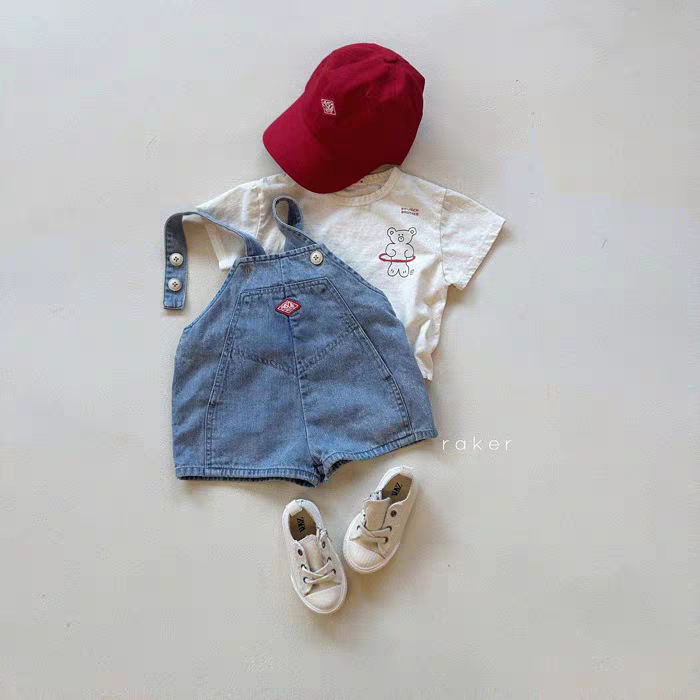 2023 sommer Neue Kinder Denim  – Baby Overall Denim Bewertung und Preis