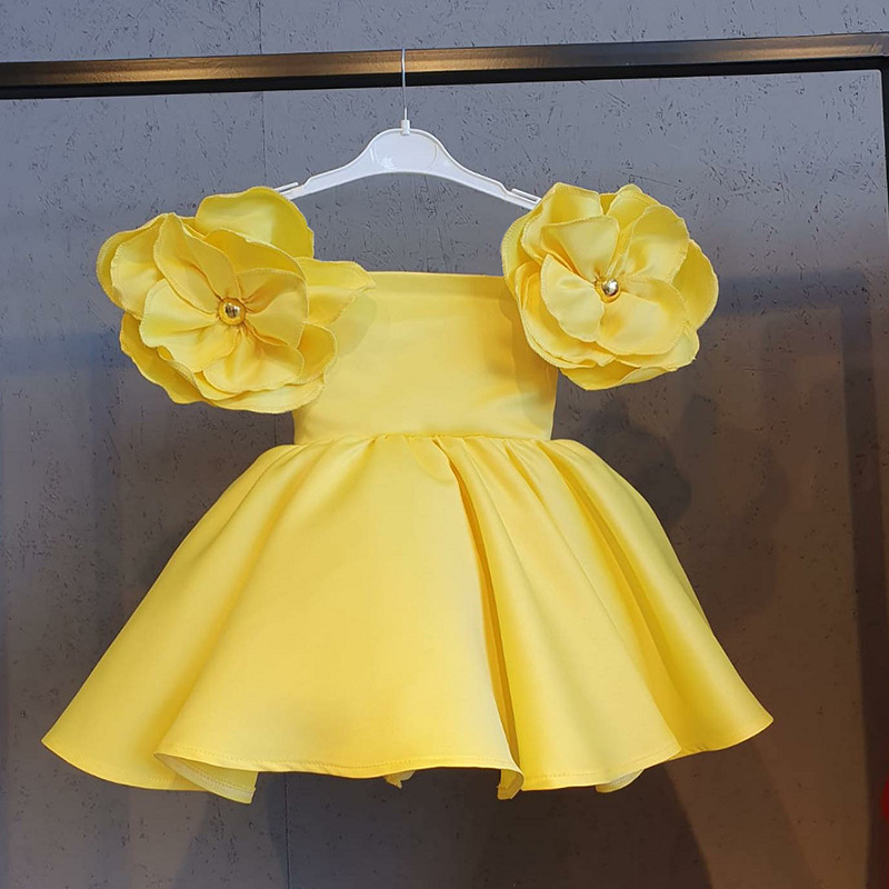 Neue Mode Blumen Mädchen Kleid – Baby Xmas Clothing Bewertung und Preis