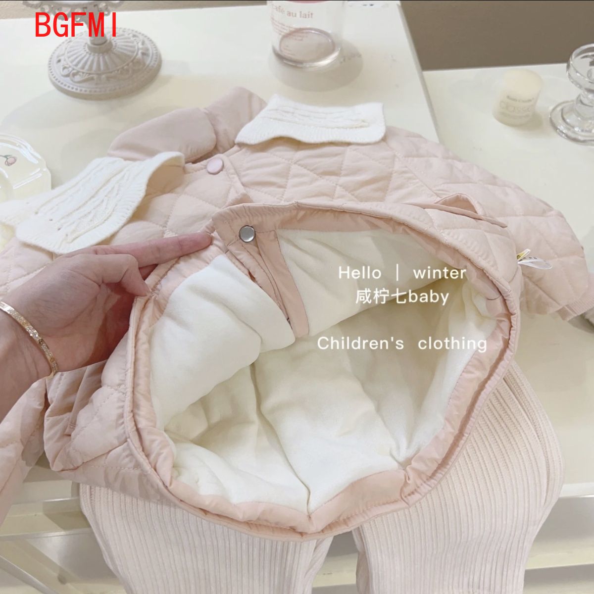 Mädchen Rosa Samt Innen Baumwo – Baby Clothing Quilt Bewertung und Preis