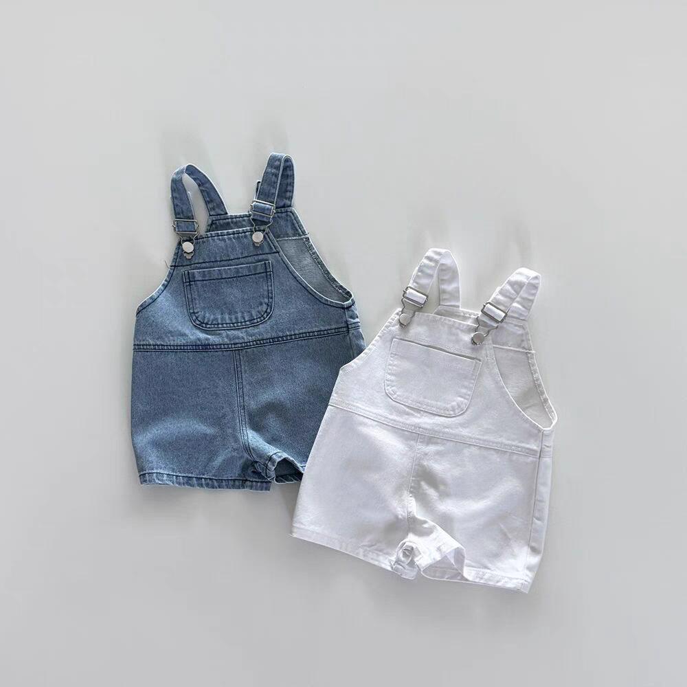 2023 sommer Neue Kinder Denim  – Baby Overall Denim Bewertung und Preis