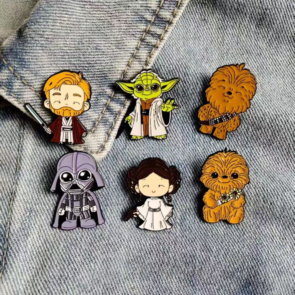6 Stück/Set Star Wars Abzeiche – Baby Yoda Clothing Bewertung und Preis