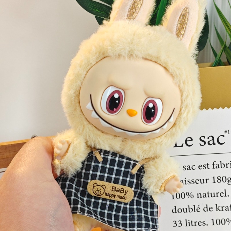 Für 17 cm Labubu Plüschtier Kü – Baby Clothing Model Bewertung und Preis