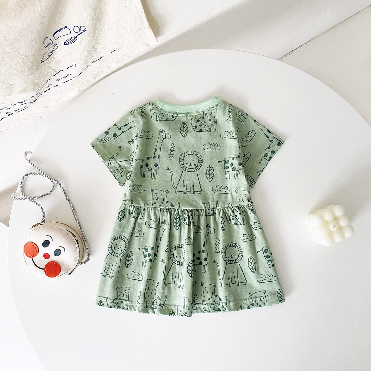 Lässiges, süßes Mädchenkleid m – Baby Clothing Knitting Patterns Bewertung und Preis
