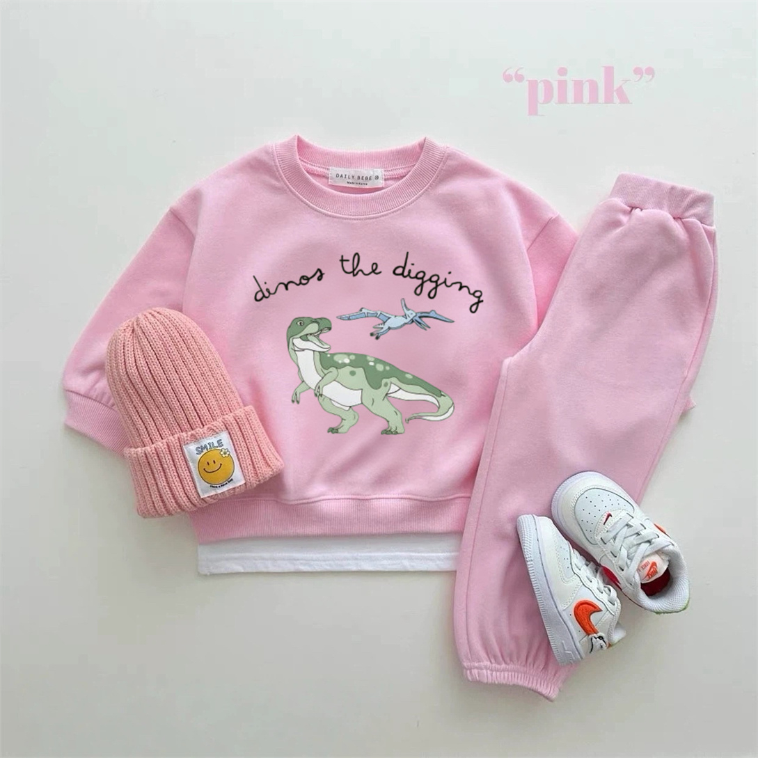 Cartoon-Dinosaurier-Sweatshirt – Baby Clothing Designer Bewertung und Preis