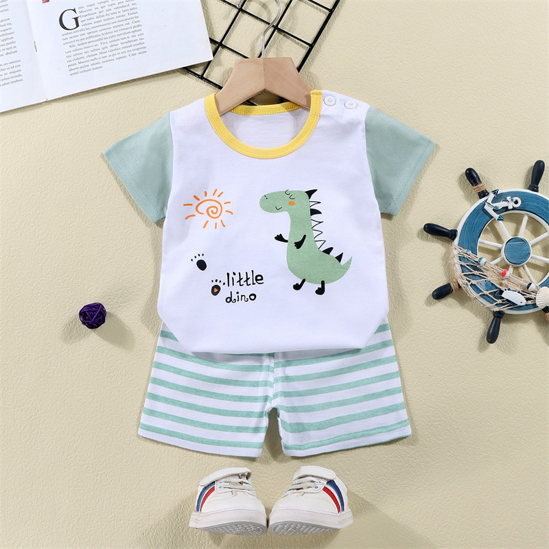 Baumwolle T-shirts + Shorts 2- – Baby Clothing Deals Bewertung und Preis