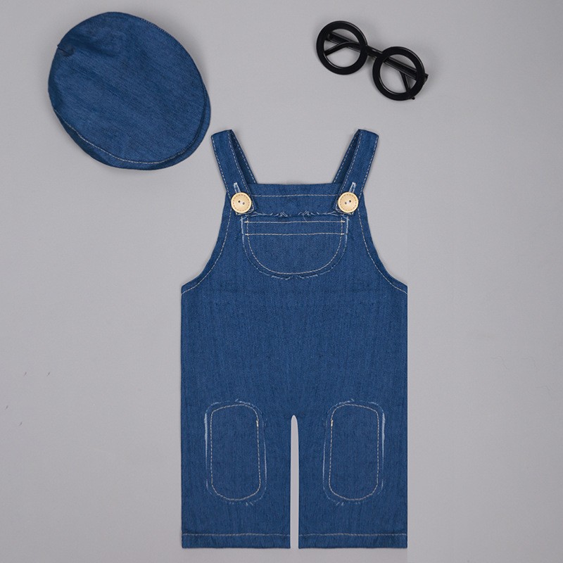 ❤️ Neugeborenen Fotografie Kle – Baby Overall Denim Bewertung und Preis