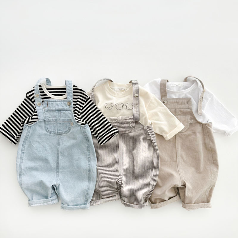 2023 frühling Sommer Kinder Ju – Baby Overall Denim Bewertung und Preis