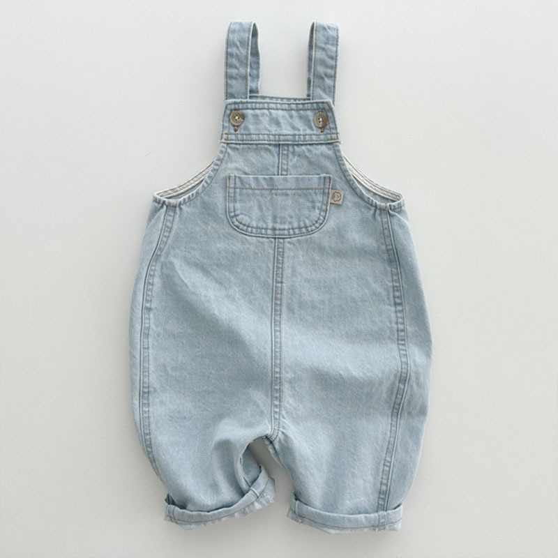 2023 frühling Sommer Kinder Ju – Baby Overall Denim Bewertung und Preis