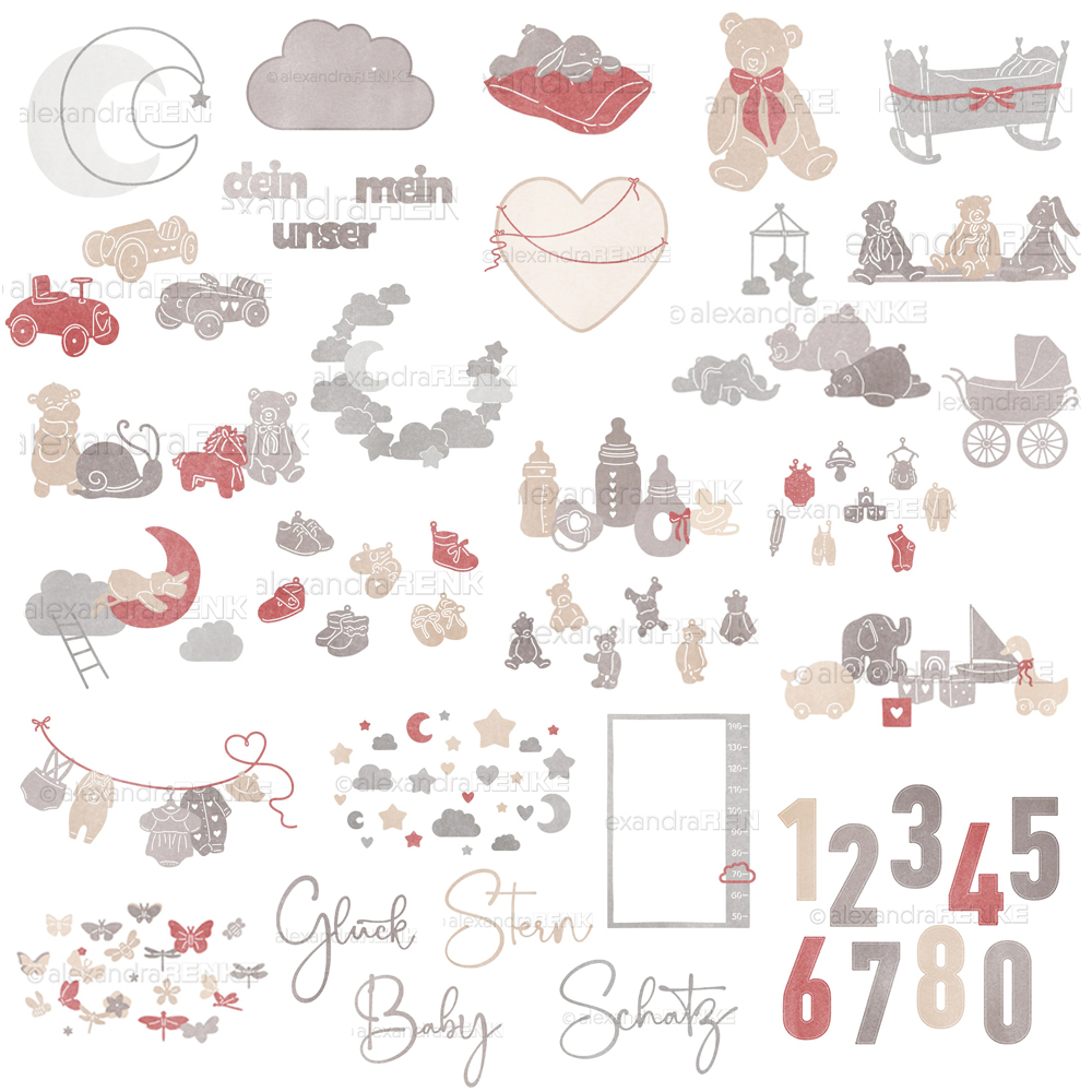 Piggy Craft Metall-Stanzformen – Baby Clothing Model Bewertung und Preis
