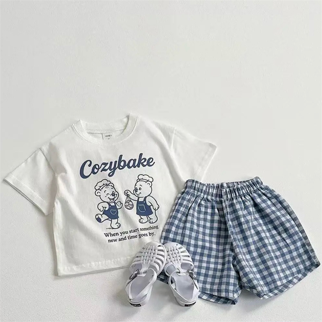 Cartoon T-Shirts+Shorts Zweite – Baby Clothing Designer Bewertung und Preis