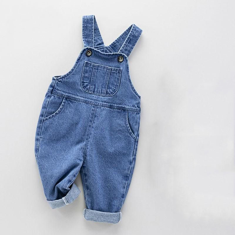 Baby Mode Vielseitige Jeans-La – Baby Overall Denim Bewertung und Preis