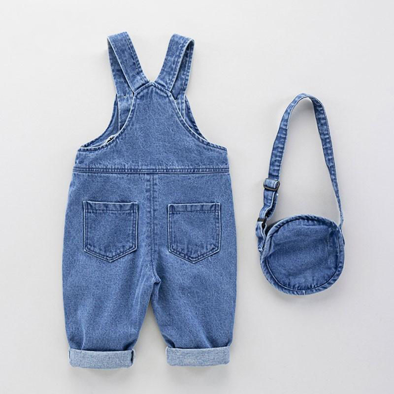 Baby Mode Vielseitige Jeans-La – Baby Overall Denim Bewertung und Preis